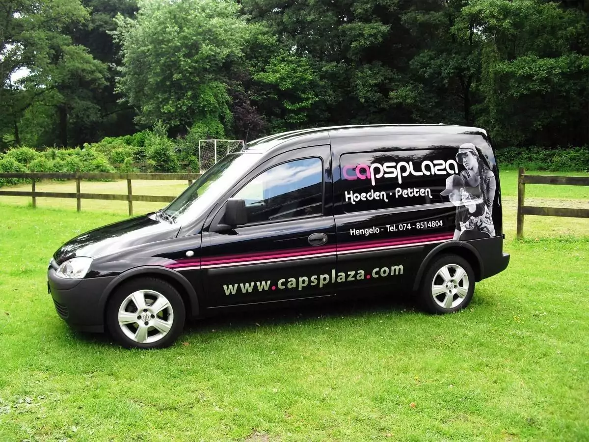 Autobelettering Capsplaza