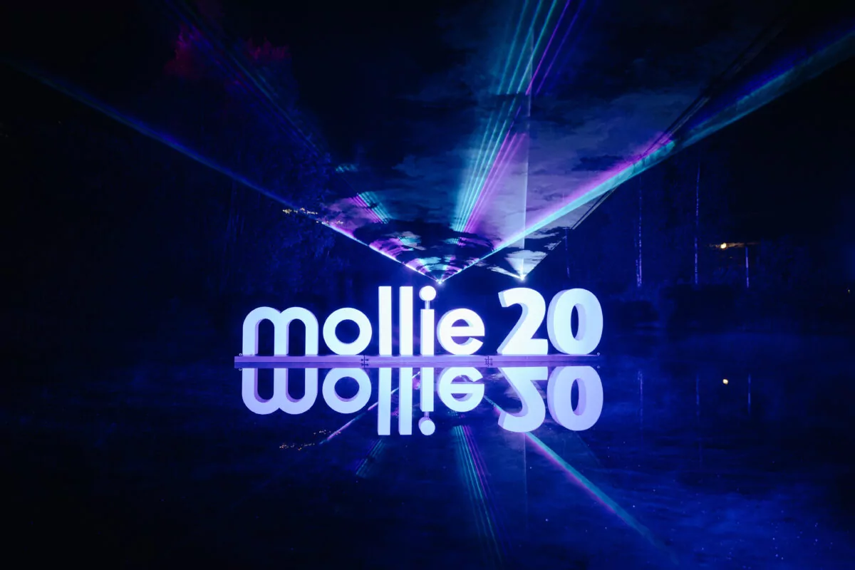 Piepschuim letter mollie 20