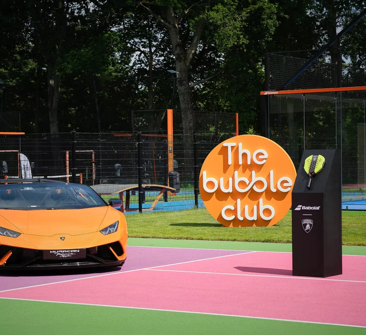 The bubble club padel van loon