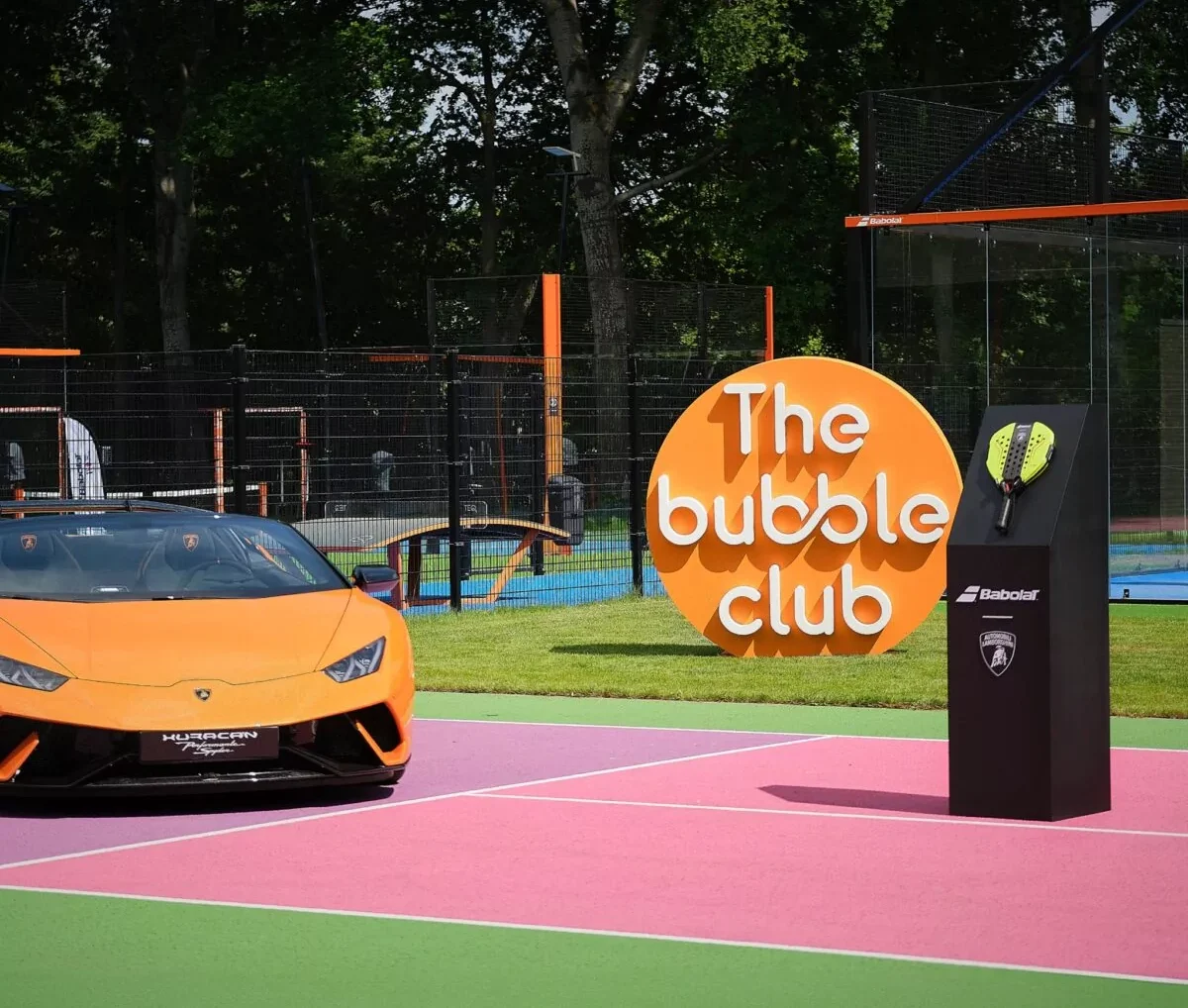 The bubble club padel Van Loon piepschuim snijden