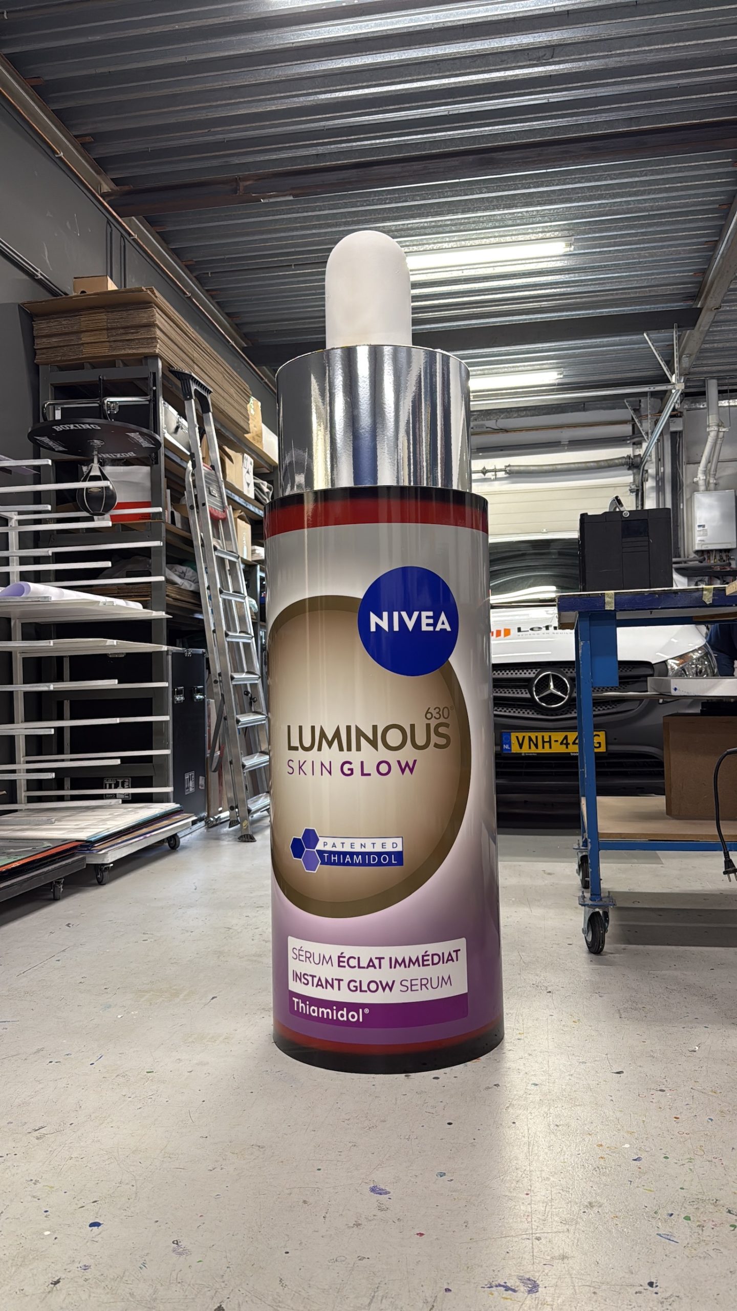 Levensgrote productvergroting voor Nivea